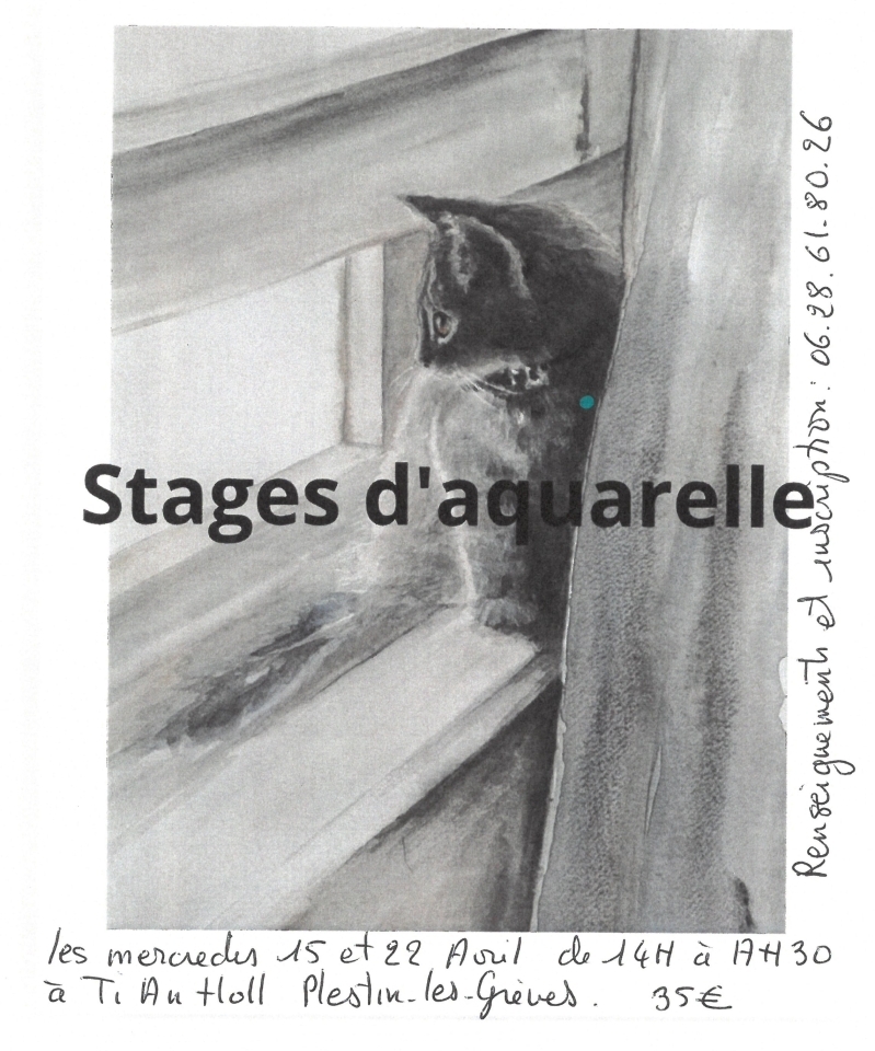 Stage d'aquarelle